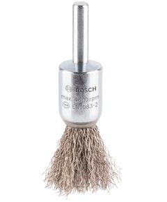 Торцева щітка PRO Stainless Steel clean, прямий хвостовик, 15 x 0,2 мм Bosch, фото  | SNABZHENIE.com.ua