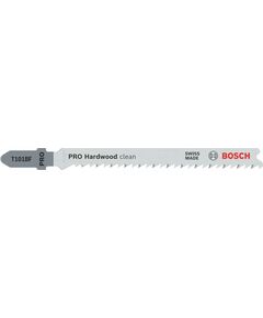 Полотно для лобзиків PRO Hardwood Clean T101BF, 100 мм, 5 шт. Bosch, фото  | SNABZHENIE.com.ua