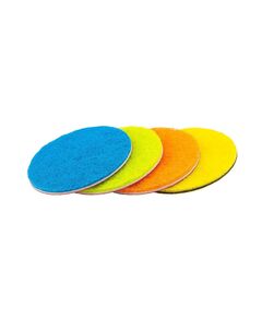 Круги шлифовальные MASTERTOOL на липучке Скотч Брайт 100 мм, 4 шт., фото  | SNABZHENIE.com.ua