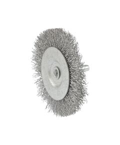 Щетка дисковая MASTERTOOL 75 мм из рифленой проволоки 1/4 19-9807, фото  | SNABZHENIE.com.ua