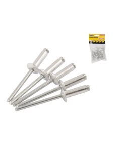 Заклепки слепые алюминиевые MASTERTOOL 4.0х18 мм, 50 шт, фото  | SNABZHENIE.com.ua
