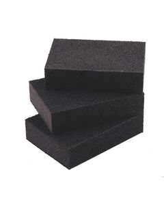 Губка шлифовальная MASTERTOOL 3 шт, Р60-320, 100x70x25 мм, фото  | SNABZHENIE.com.ua