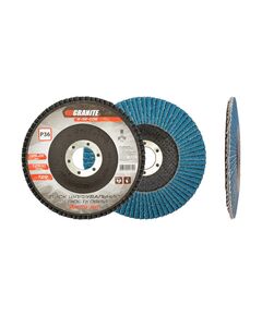 Диск шліфувальний лепестковий конусний GRANITE ZIRCONIA Т29 зерно 36 125х22 мм 8-32-036, фото  | SNABZHENIE.com.ua