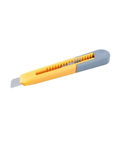 Ніж MASTERTOOL 18 мм з ABS, кнопковий фіксатор, фото  | SNABZHENIE.com.ua