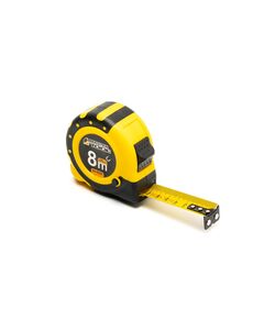 Рулетка MASTERTOOL 8 м, 25 мм, нейлон, магніти, фото  | SNABZHENIE.com.ua