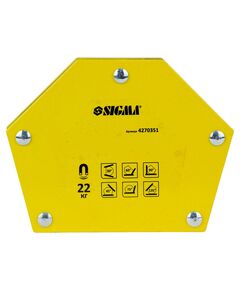 Магнит для сварки трапеция 22кг 90×54×54×43мм (30,45,60,75,90,135°) SIGMA (4270351), фото  | SNABZHENIE.com.ua
