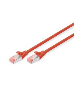 Патч-корд DIGITUS CAT 6 S-FTP, 0.5м, AWG 27/7, LSZH, червоний, фото  | SNABZHENIE.com.ua