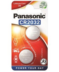 Батарейка Panasonic літієва CR2032 блістер, 2 шт., фото  | SNABZHENIE.com.ua