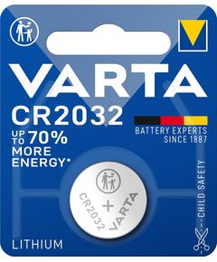 Батарейка Varta літієва CR2032  блістер, 1 шт, фото  | SNABZHENIE.com.ua