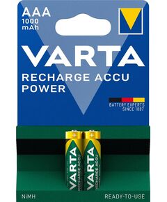Акумулятор Varta NI-MH Power AAA 1000мА•г, 2шт, фото  | SNABZHENIE.com.ua