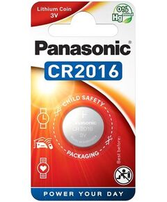 Батарейка Panasonic літієва CR2016 блістер, 1 шт., фото  | SNABZHENIE.com.ua