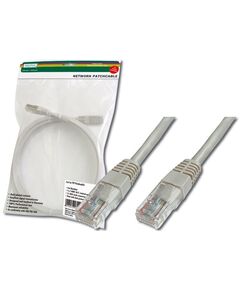 Патч-корд DIGITUS САТ 5e UTP, 3м, AWG 26/7, Cu, PVC, сірий, фото  | SNABZHENIE.com.ua