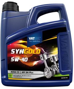 Олива моторна VATOIL SynGold 5W-40 4л (11-4) (50011), фото  | SNABZHENIE.com.ua