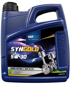 Олива моторна VATOIL SynGold FE-F 5W-30 4л (11-4 FE) (50040/50779), фото  | SNABZHENIE.com.ua