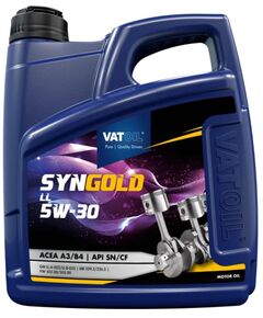 Олива моторна VATOIL SynGold LL 5W-30 4л (10-4 LL) (50017), фото  | SNABZHENIE.com.ua