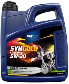 Олива моторна VATOIL SynGold LL-III Plus 5W-30 4л (10-4 LONGL III) (50021), фото  | SNABZHENIE.com.ua