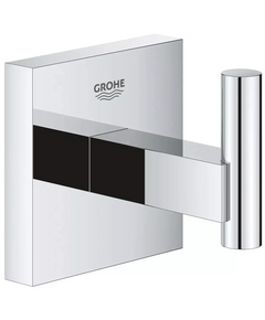 Гачок для халату Grohe QuickFix Start Cube, хром, фото  | SNABZHENIE.com.ua