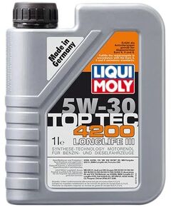 Олива моторна Liqui Moly Top Tec 4200 5W-30 1л (7660/8972), фото  | SNABZHENIE.com.ua