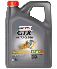 Олива моторна Castrol GTX Ultraclean 10W-40  4л (GTX 10W40/4L) (15F123), фото  | SNABZHENIE.com.ua
