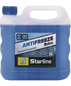 Антифриз Starline Extra K11 G-11 концентрат синій -74°C 3л (NA K11-3), фото  | SNABZHENIE.com.ua