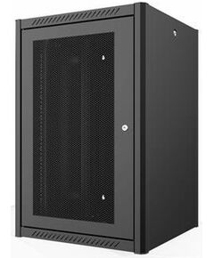 Шафа MIRSAN 19", 9U, WTN, перфорація 80%, 600x450 мм, 2т.кріпл, максимально 100 кг, чорна, фото  | SNABZHENIE.com.ua