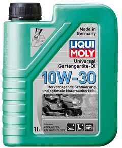 Олива моторна Liqui Moly Universal Gartengerate-OL 10W-30 для садової техники та генераторів 1л (1273), фото  | SNABZHENIE.com.ua