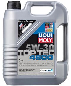 Олива моторна Liqui Moly Top Tec 4600 5W-30 5л (LIM8033) (2316), фото  | SNABZHENIE.com.ua
