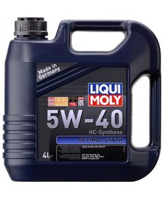 Олива моторна Liqui Moly Optimal Synth 5W-40 4л (LIM3926), фото  | SNABZHENIE.com.ua