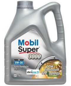 Олива моторна Mobil Super 3000 XE 5W-30 4л (151453), фото  | SNABZHENIE.com.ua