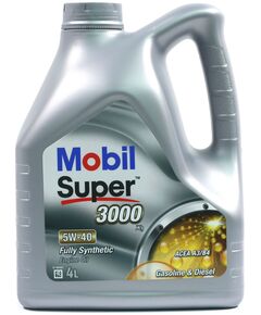Олива моторна Mobil Super 3000 5W-40 4л (11-4) (150013), фото  | SNABZHENIE.com.ua