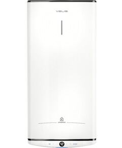 Водонагрівач електричний  Ariston VELIS PRO 80 EU плаский, слім, 80л, 2*1,5 кВт, емал. нагр. ел, ун. монтаж, ел. кер-ня, B, білий, фото  | SNABZHENIE.com.ua