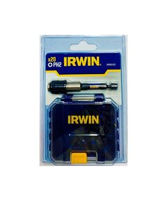 Бита IMPACT PRO 1/4"/25мм PH2 20шт + держатель, IRWIN, фото  | SNABZHENIE.com.ua