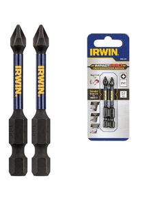 Бита IMPACT PRO 1/4"/57мм PH1 2шт, IRWIN, фото  | SNABZHENIE.com.ua