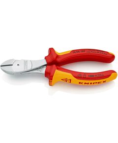 Кусачки боковые особой мощности KNIPEX 74 06 160, фото  | SNABZHENIE.com.ua