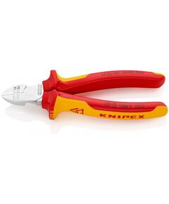 Кусачки боковые для удаления изоляции Knipex, 160 мм, фото  | SNABZHENIE.com.ua