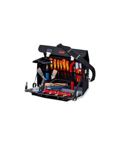 Сумка для инструментов KNIPEX Elektro, комплектная, модель 00 21 02 EL, фото  | SNABZHENIE.com.ua