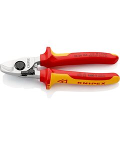 Ножиці для різання кабелів 165 мм Knipex 95 26 165, фото  | SNABZHENIE.com.ua