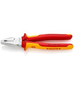 Плоскогубцы комбинированные особой прочности KNIPEX 02 06 225, фото  | SNABZHENIE.com.ua