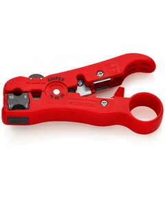 Стриппер KNIPEX 16 60 06 SB для удаления изоляции коаксиального кабеля, фото  | SNABZHENIE.com.ua