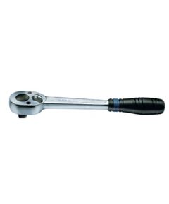 Тріскачка 1/2" 250мм (обгумована рукоятка) чорна ручка, фото  | SNABZHENIE.com.ua