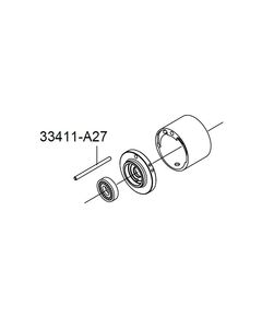 Штифт фіксації циліндра ротора 33411-A27, фото  | SNABZHENIE.com.ua