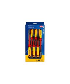 Набір діелектричних викруток KNIPEX 00 20 12 V04, шліцеві та Philips/Pozidriv, фото  | SNABZHENIE.com.ua