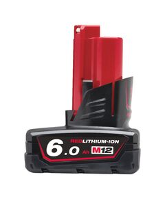 Акумулятор MILWAUKEE M12 B6, 6 Ач, модель 4932451395, фото  | SNABZHENIE.com.ua
