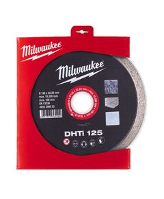 Алмазний диск DHTi 125 для керамічної плитки MILWAUKEE - 125 мм, фото  | SNABZHENIE.com.ua