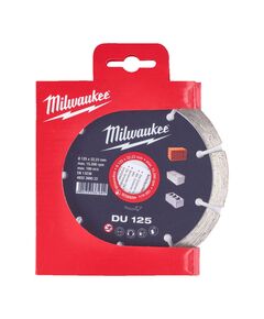Алмазный диск DU 125 для бетона и камня MILWAUKEE 4932399522, фото  | SNABZHENIE.com.ua