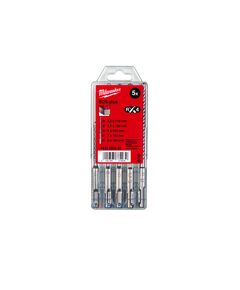 Набір бурів SDS-PLUS з 4 ріжучими кромками MILWAUKEE 4932352835, фото  | SNABZHENIE.com.ua