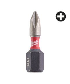 Насадка Milwaukee SHOCKWAVE PH1 25мм (2 шт) для шуруповерта, фото  | SNABZHENIE.com.ua