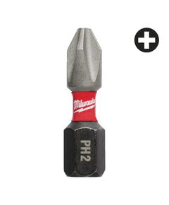 Насадка Milwaukee SHOCKWAVE PH2 25 мм (2 шт) 4932430852, фото  | SNABZHENIE.com.ua
