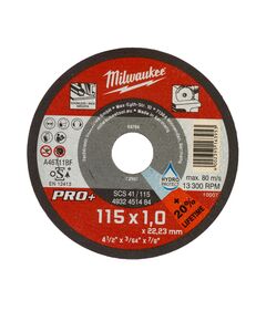 Ріжучий диск SCS 41/115x1 PRO+ (1 шт) MILWAUKEE, фото  | SNABZHENIE.com.ua