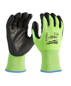 Перчатки сигнальні XL/10 з рівнем порізостійкості 2 MILWAUKEE, фото  | SNABZHENIE.com.ua